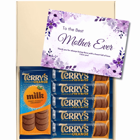 Chocohugs "For Mum" Chocolate Gift Box Filled with Terry's Orange Chocolate Selections