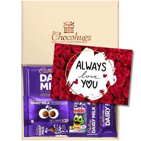 Chocohugs "For Someone Special" Chocolate Gift Box Filled with Dairy Milk Selections