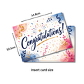 Chocohugs "Congratulations" Chocolate Gift Box Filled with Galaxy Selections