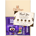 Chocohugs "Employee Appreciation" Chocolate Gift Box Filled with Dairy Milk Selections