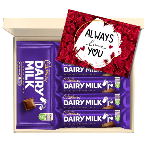 Chocohugs "For Someone Special" Chocolate Gift Box Filled with Dairy Milk Favourites