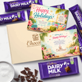 Chocohugs "Happy Holidays" Chocolate Gift Box Filled with Dairy Milk Favourites