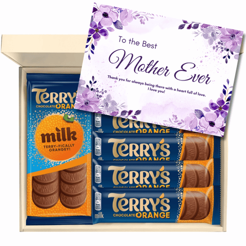 Chocohugs "For Mum" Chocolate Gift Box Filled with Terry's Orange Chocolate Selections