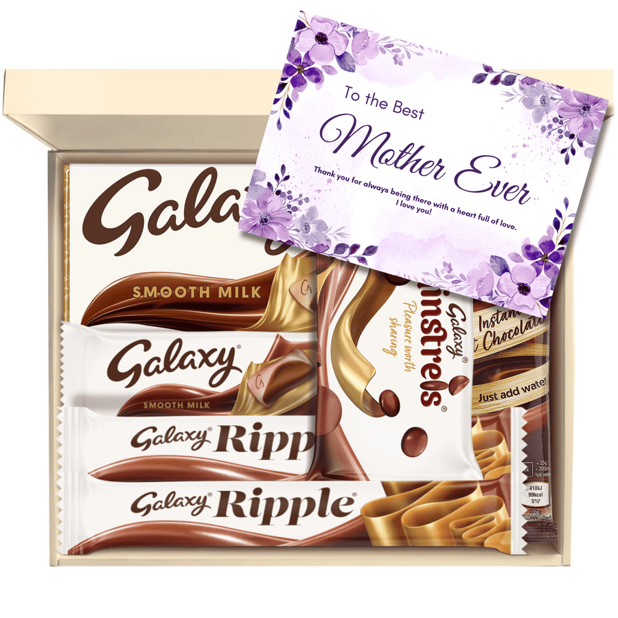 Chocohugs "For Mum" Chocolate Gift Box Filled with Galaxy Selections