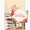 Chocohugs "On Your Special Day" Chocolate Gift Box Filled with Galaxy Selections