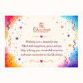 Chocohugs "On Your Special Day" Chocolate Gift Box Filled with Galaxy Selections