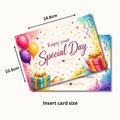Chocohugs "On Your Special Day" Chocolate Gift Box Filled with Galaxy Selections