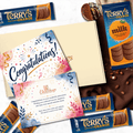 Chocohugs "Congratulations" Chocolate Gift Box Filled with Terry's Orange Chocolate Selections