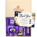 Chocohugs "Client Appreciation" Chocolate Gift Box Filled with Dairy Milk Selections
