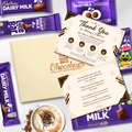 Chocohugs "Employee Appreciation" Chocolate Gift Box Filled with Dairy Milk Selections