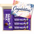 Chocohugs "Congratulations" Chocolate Gift Box Filled with Dairy Milk Favourites