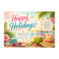 Chocohugs "Happy Holidays" Chocolate Gift Box Filled with Galaxy Selections