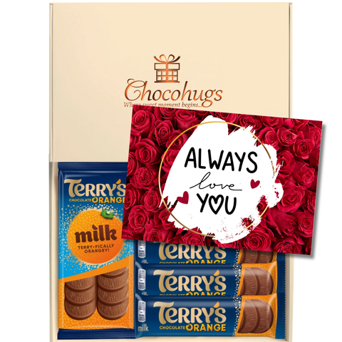 Chocohugs "Someone Special" Chocolate Gift Box Filled with Terry's Orange Chocolate Selections