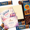 Chocohugs "Get Well Soon" Chocolate Gift Box Filled with Terry's Orange Chocolate Selections