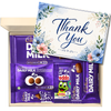 Chocohugs "Thank You" Chocolate Gift Box Filled with Dairy Milk Selections