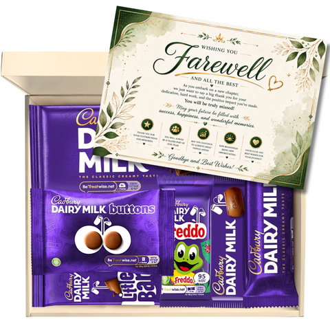Chocohugs "Farewell" Chocolate Gift Box Filled with Dairy Milk Selections