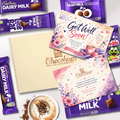 Chocohugs "Get Well Soon" Chocolate Gift Box Filled with Dairy Milk Selections
