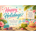 Chocohugs "Happy Holidays" Chocolate Gift Box Filled with Terry's Orange Chocolate Selections