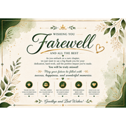 Farewell & Good Luck