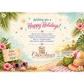 Chocohugs "Happy Holidays" Chocolate Gift Box Filled with Terry's Orange Chocolate Selections
