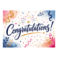Chocohugs "Congratulations" Chocolate Gift Box Filled with Terry's Orange Chocolate Selections