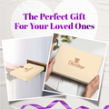 Chocohugs "Happy Holidays" Chocolate Gift Box Filled with Dairy Milk Selections