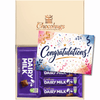 Chocohugs "Congratulations" Chocolate Gift Box Filled with Dairy Milk Favourites