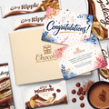 Chocohugs "Congratulations" Chocolate Gift Box Filled with Galaxy Selections