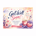 Chocohugs "Get Well Soon" Chocolate Gift Box Filled with Dairy Milk Favourites