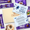Chocohugs "For Dad" Chocolate Gift Box Filled with Dairy Milk Selections