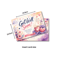 Chocohugs "Get Well Soon" Chocolate Gift Box Filled with Dairy Milk Favourites