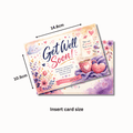 Chocohugs "Get Well Soon" Chocolate Gift Box Filled with Galaxy Selections