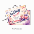 Chocohugs "Get Well Soon" Chocolate Gift Box Filled with Dairy Milk Selections
